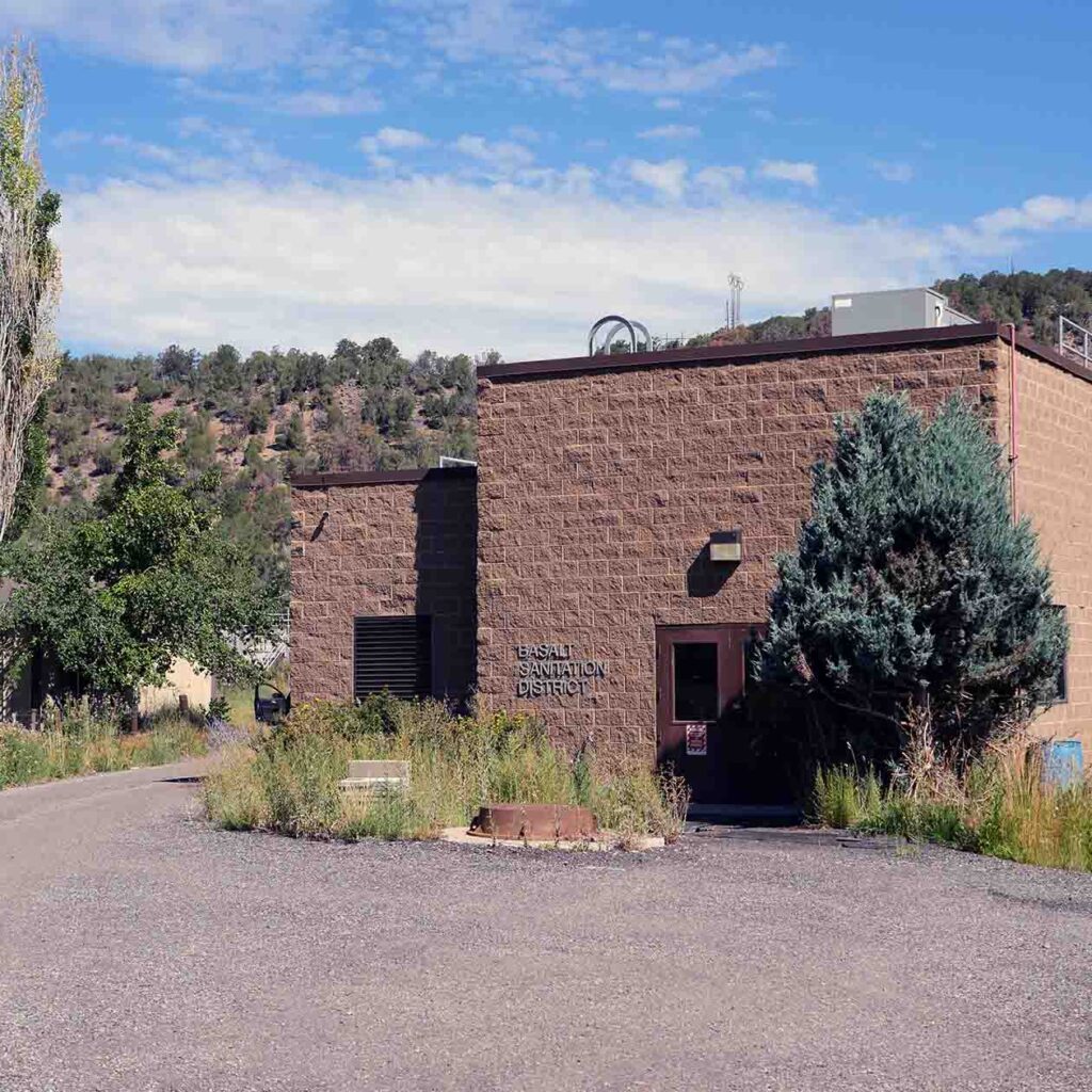 Basalt sanitation plant